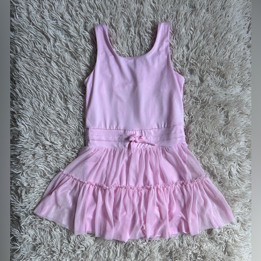 Girls Ballet Pink Athletic Tennis Dress Size 8